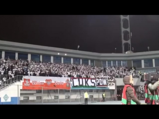 ultras of legia in kyiv shouted polish lvov bandera dick