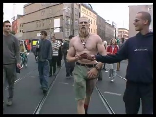 techno viking. cool dancing)