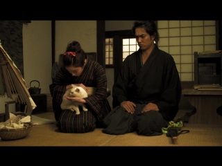 cat and samurai / samurai with a cat / samurai cat / neko zamurai (deadsno den904)