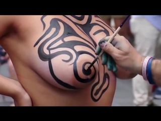 crazy body painting | pawg  